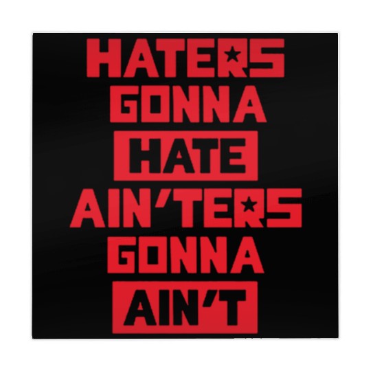 Haters gonna hate! Mahjong Mats