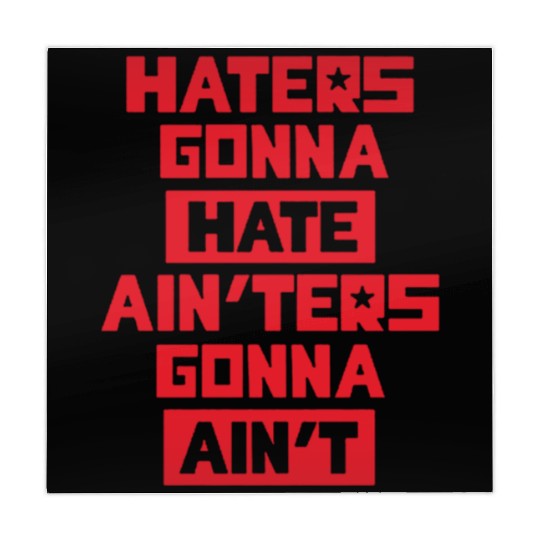 Haters gonna hate! Mahjong Mats