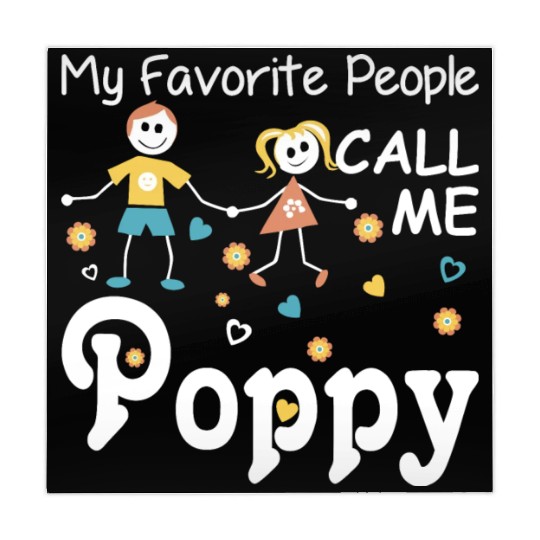 My Favorite People Call Me Poppy Mahjong Mats