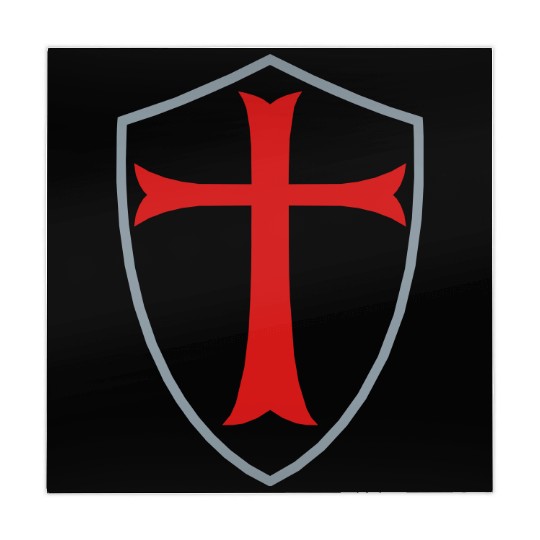 knights templar shield Mahjong Mats