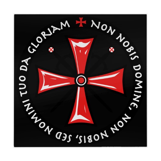 Cross Knights Templar Mahjong Mats