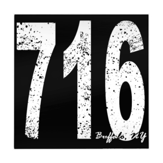 Vintage Buffalo Area Code 716 Mahjong Mats