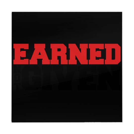 Earned Not Given Mahjong Mats