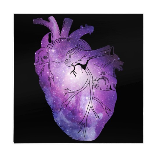 Galaxy Beating Heart Mahjong Mats