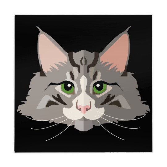 grey cat Mahjong Mats