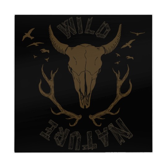 buffalo skull Mahjong Mats