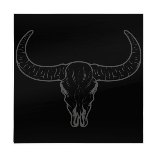 buffalo skull Mahjong Mats