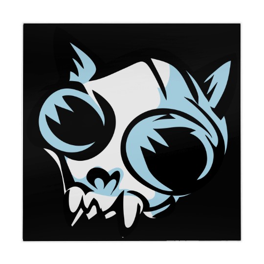 cat skull Mahjong Mats