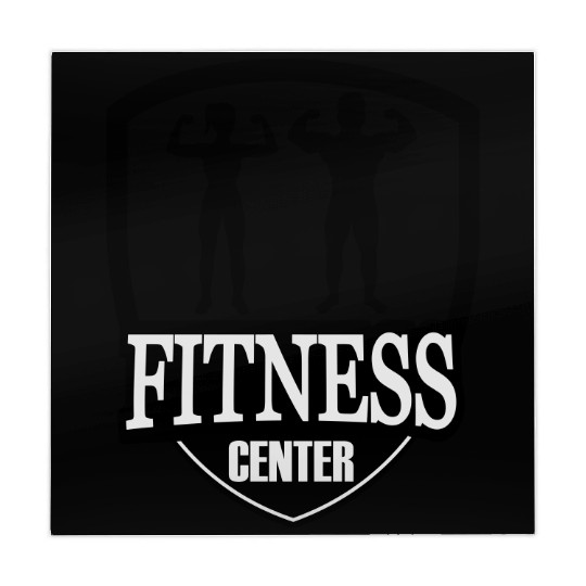 fitness center logo Mahjong Mats