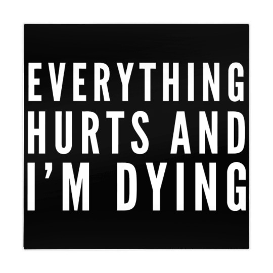 Gym - Everything Hurts And I'm Dying Mahjong Mats