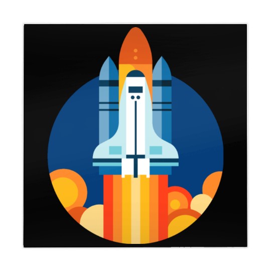 space shuttle launch Mahjong Mats