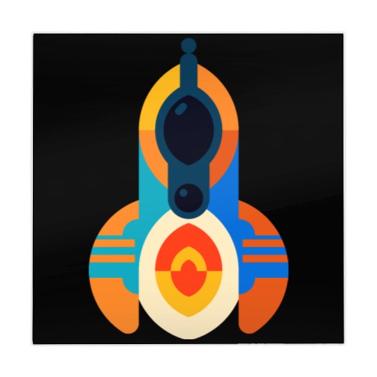 space ship Mahjong Mats