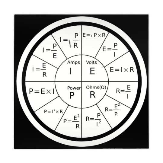 Electrical - Ohm's Law Electrical Engineering Mahjong Mats