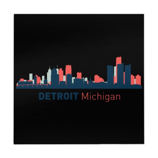 Detroit, Michigan Mahjong Mats