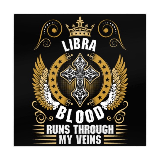 Libra Blood Runs Through My Veins Mahjong Mats