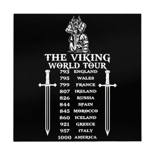 Viking - VIKINGS - THE VIKING WORLD TOUR Mahjong Mats
