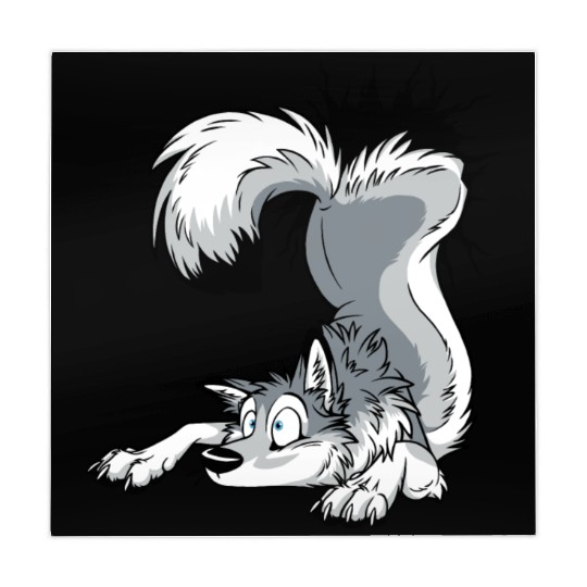 UN-STUCK Grey Husky Mahjong Mats