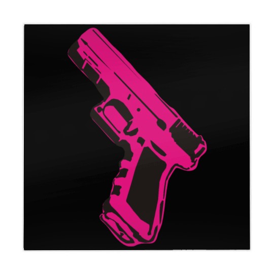 Pink gun Mahjong Mats