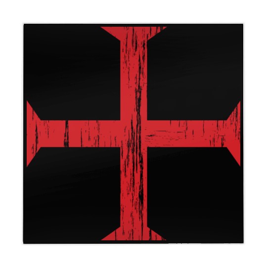 Knights Templar Crusader Cross Mahjong Mats