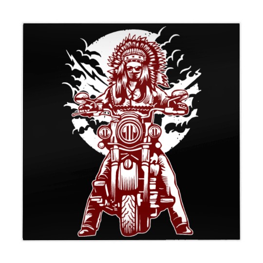 Indian Chief Motorcycle Mahjong Mats