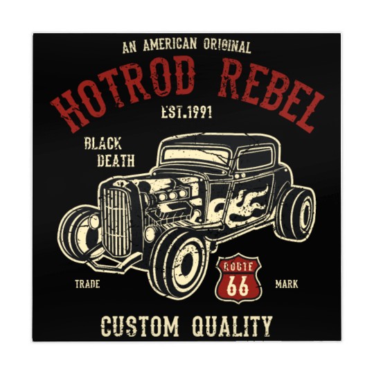 Hot Rod Rebel Mahjong Mats