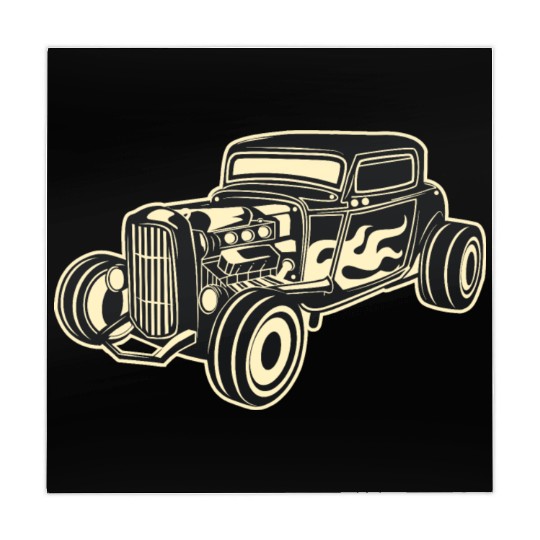 Hot Rod Rebel Mahjong Mats