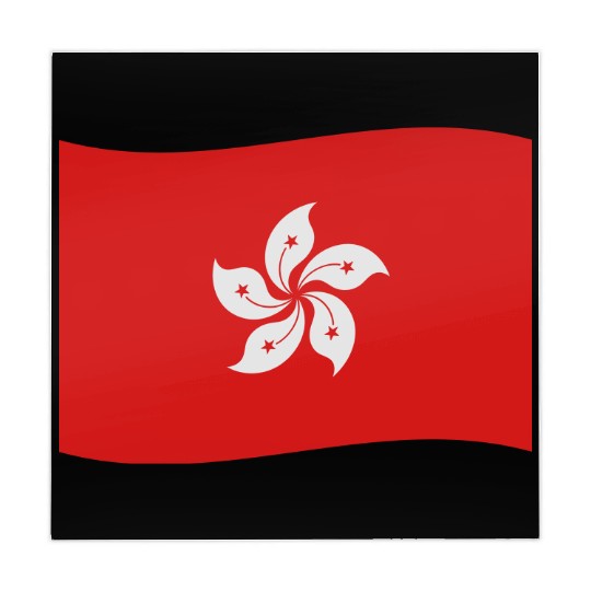 flag hong kong Mahjong Mats