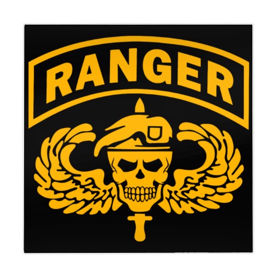 US Army Ranger Skull Mahjong Mats