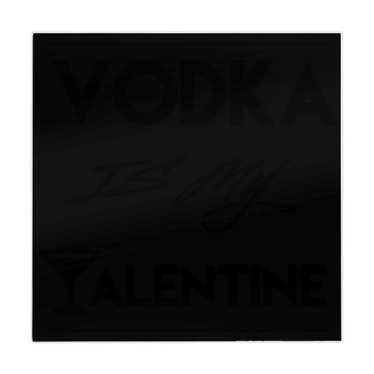Funny Vodka is my Valentine Gift valentine's day Mahjong Mats