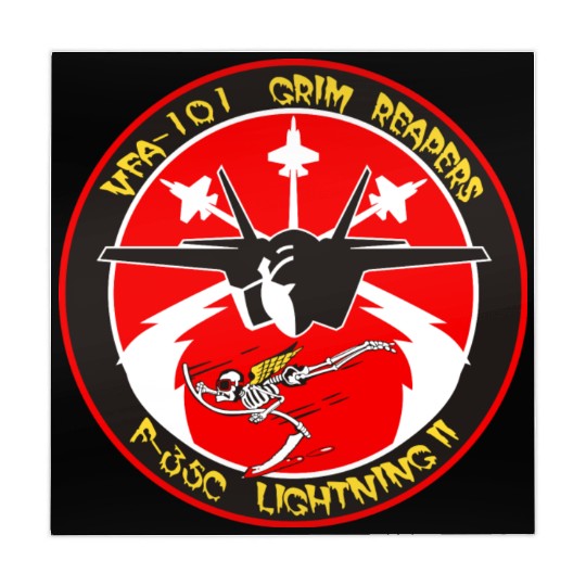 F-35 Lightning II VFA-101 Grim Reapers Mahjong Mats