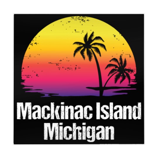 Summer Vacation Mackinac Island Mahjong Mats