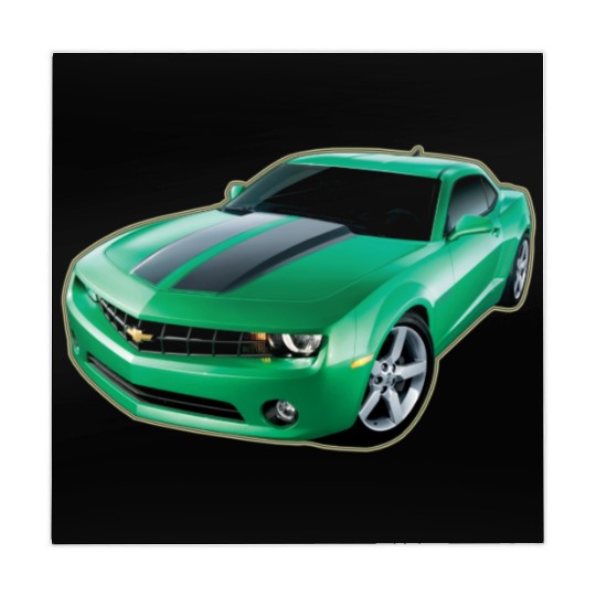 GREEN CHEVY CAMARO Mahjong Mats