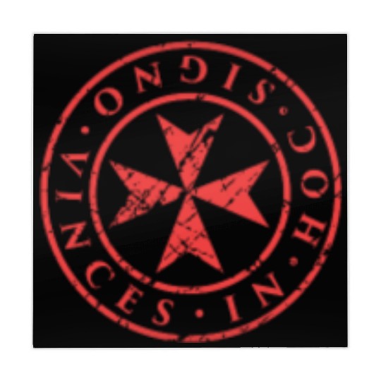 Knights Templar Maltese Cross Mahjong Mats