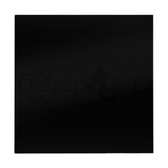 Snowboarding Mahjong Mats - Heartbeat Snowboarding Mahjong Mats