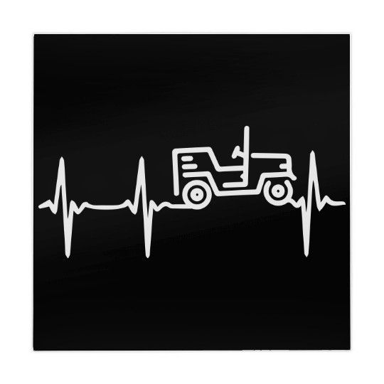 Heart Beat Jeep Mahjong Mats