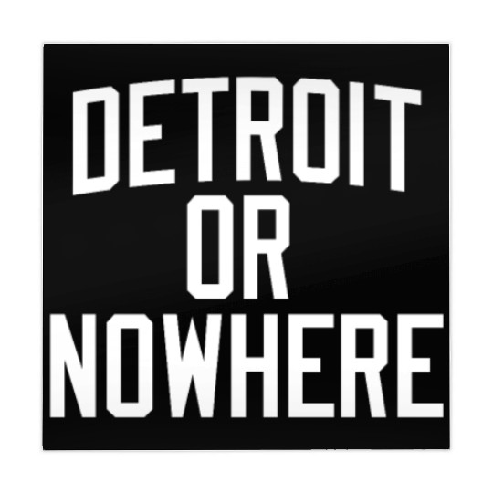 DETROIT OR NOWHERE Mahjong Mats