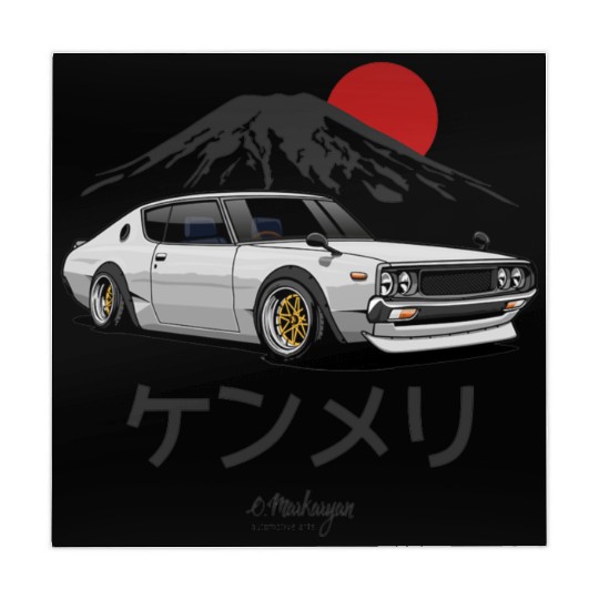 JDM Car Mahjong Mats