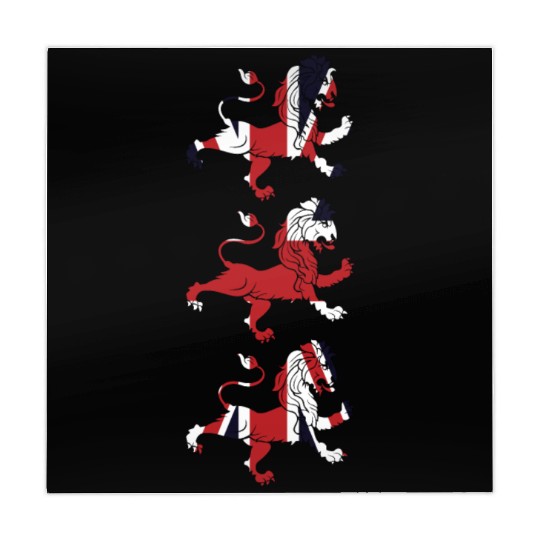 Union Jack Three Lions United Kingdom Great Flag Mahjong Mats