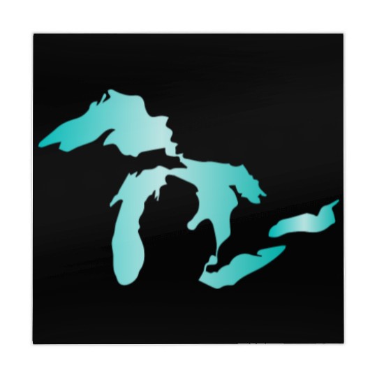 Great Lakes Aqua Mahjong Mats