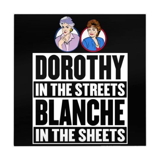 Dorothy in the street blanche in the sheet Mahjong Mats