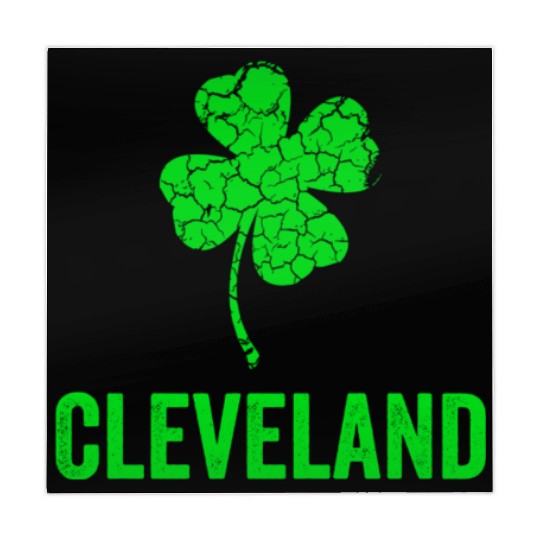 Cleveland Irish, St Patricks Day, Four Leaf Clover Mahjong Mats