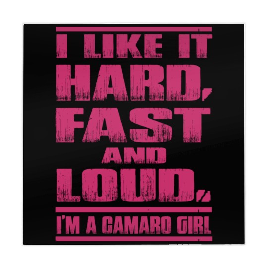 Camaro - Camaro - i lkie it hard, fasr and loud. Mahjong Mats