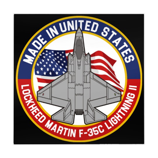 Lockheed Martin F-35C Lightning II - Made in USA Mahjong Mats