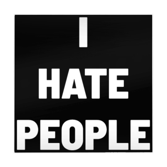 I Hate People Mahjong Mats