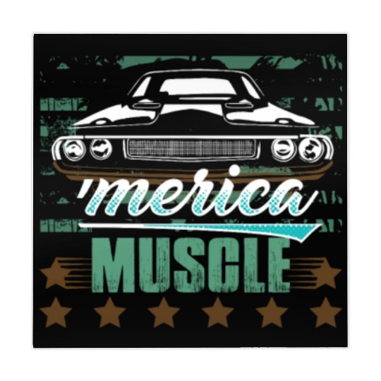 'Merica Muscle Car Mahjong Mats
