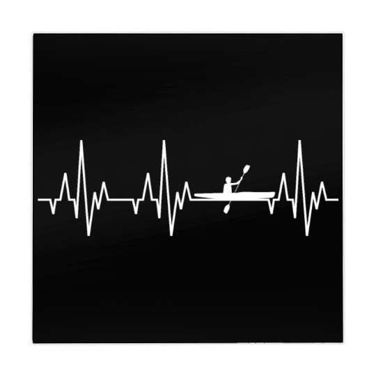 Heartbeat Kayak Canoe Canoeing Boat Kayaking Mahjong Mats