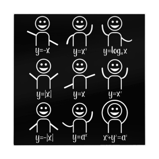 Funny Math Algebra Dance Teacher Mahjong Mats