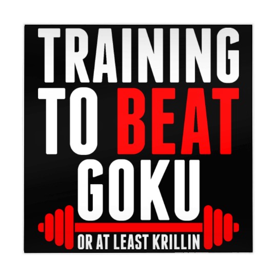Training To Beat Goku Mahjong Mats