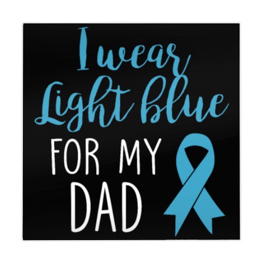 I Wear Light Blue For Dad Mahjong Mats Prostate Cancer