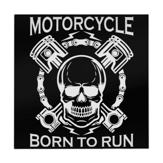 Born To Run Motorcycle Mahjong Mats
